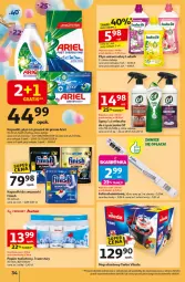 Gazetka promocyjna Auchan - Te URODZINY są NAJ Hipermarket - Gazetka - ważna od 14.05 do 14.05.2025 - strona 36 - produkty: Ludwik, Mop, Cif, Papier, Finish, Proszek do prania, Papier toaletowy, Vileda, Mleczko, Zmywarki, Ariel, Folia aluminiowa