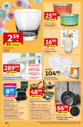 Gazetka promocyjna Auchan - Te URODZINY są NAJ Hipermarket - Gazetka - ważna od 14.05 do 14.05.2025 - strona 46 - produkty: Piec, Sok, Tortownica, Deska do prasowania, Karafka, Vileda, Szklanka, Generator pary, Chleb, Patelnia, Komplet obiadowy