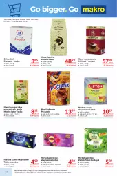 Gazetka promocyjna Makro - Mega oferty dla Twojego Sklepu - Gazetka - ważna od 26.10 do 26.10.2026 - strona 12 - produkty: Kawa rozpuszczalna, Cukier, Kawa ziarnista, Szal, Kawa, Kosz, Diamant, Herbata czarna, Tetley, Lipton, Cukier trzcinowy, Jacobs, Woseba, Herbata, Kakao, Napój, Herbapol