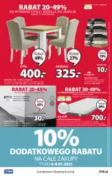 Gazetka promocyjna Jysk - Winter Sale - Gazetka - ważna od 23.01 do 23.01.2021 - strona 17 - produkty: Materac sprężynowy, Top, Sok, Stół, Materac, Prześcieradło, Tera, Wełna, Ręcznik, Krzesło, Materac piankowy