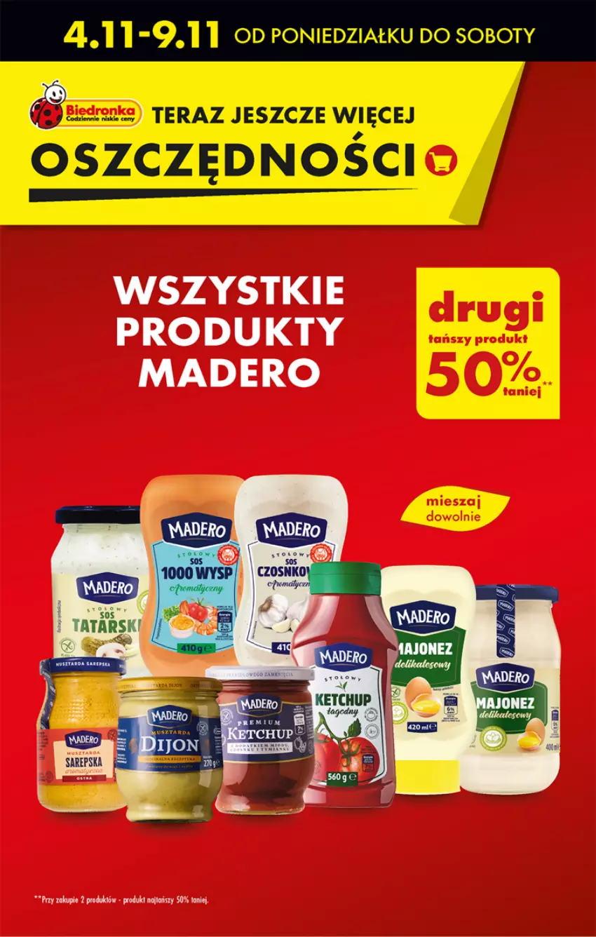 Gazetka promocyjna Biedronka - Od Poniedziałku - ważna 04.11 do 09.11.2024 - strona 5 - produkty: Tera