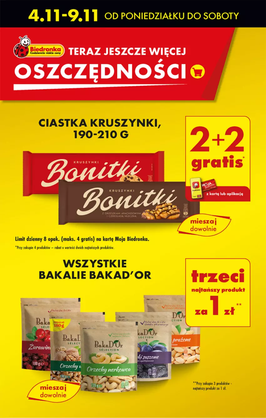 Gazetka promocyjna Biedronka - Od Poniedziałku - ważna 04.11 do 09.11.2024 - strona 7 - produkty: Ciastka, Gra, Tera