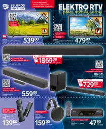 Gazetka promocyjna Selgros - Katalog Elektro - Gazetka - ważna od 24.03 do 24.03.2021 - strona 4 - produkty: JBL, Gry, Philips, Soundbar, Telewizor, LG