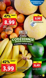 Gazetka promocyjna Lidl - GAZETKA - Gazetka - ważna od 21.06 do 21.06.2023 - strona 19 - produkty: Banany, Melon