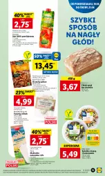 Gazetka promocyjna Lidl - GAZETKA - Gazetka - ważna od 21.06 do 21.06.2023 - strona 23 - produkty: Sałatka, Hummus, Sok, Mus, Maślanka, Twaróg, Wazon, Sałat, Pilos, Chleb
