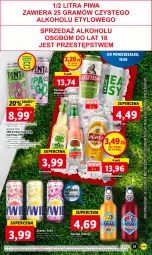 Gazetka promocyjna Lidl - GAZETKA - Gazetka - ważna od 21.06 do 21.06.2023 - strona 39 - produkty: Gra, Somersby, Kasztelan, Granat, Perła, Arbuz, Mango
