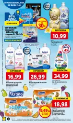 Gazetka promocyjna Lidl - GAZETKA - Gazetka - ważna od 21.06 do 21.06.2023 - strona 48 - produkty: Płyn do prania, Coccolino, Papier, Finish, Tablet, Proszek do prania, Płyn do płukania, Ręcznik, Rolki, Zmywarki, Flora, Kapsułki do prania, Tabletki do zmywarki
