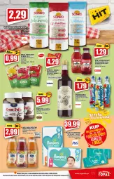 Gazetka promocyjna Topaz - Gazetka - Gazetka - ważna od 02.02 do 02.02.2022 - strona 11 - produkty: Dawtona, Top, Sok, Ryż, Pampers, Pieluchy, Kisiel, Wafle, Dell, Sonko, Syrop, Kubuś Waterrr, Sok pomidorowy, Kubuś, Kubek, Delecta, Woda