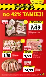 Gazetka promocyjna Lidl - GAZETKA - Gazetka - ważna od 17.09 do 17.09.2022 - strona 19 - produkty: Kurczak, Mięso mielone, Waga, Mięso