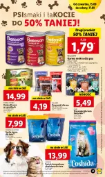 Gazetka promocyjna Lidl - GAZETKA - Gazetka - ważna od 17.09 do 17.09.2022 - strona 41 - produkty: Kurczak, Sos, Pur, Koc, Bell, Friskies, Purina, Przysmaki, Felix, Sucha karma