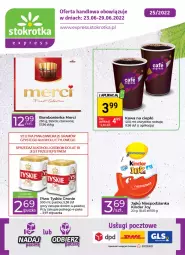 Gazetka promocyjna Stokrotka - Stokrotka Express - Gazetka - ważna od 29.06 do 29.06.2022 - strona 1 - produkty: Piwa, Piwo, Gra, Kawa, Tyskie, Merci, Kinder