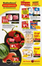 Gazetka promocyjna Biedronka - Od poniedzialku - Gazetka - ważna od 19.08 do 19.08.2023 - strona 1 - produkty: Cukier, Królewski, Jaja, Papryka, Carte d'Or, Lody, Morliny, Arbuz, Fa