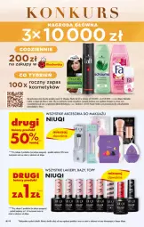 Gazetka promocyjna Biedronka - Od poniedzialku - Gazetka - ważna od 19.08 do 19.08.2023 - strona 40 - produkty: Makijaż, Palette, Top, Por, Lakier, Fa