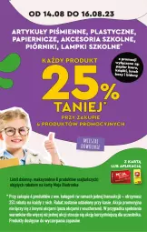 Gazetka promocyjna Biedronka - Od poniedzialku - Gazetka - ważna od 19.08 do 19.08.2023 - strona 50 - produkty: Papier, Rama, Piórnik, Tran