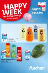 Gazetka promocyjna Auchan - Skarbonka #8 - Gazetka - ważna od 02.03 do 02.03.2022 - strona 1 - produkty: Fructis, Mleczko, Szampon, Odżywka
