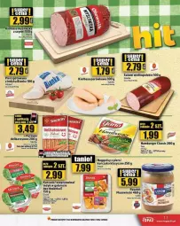 Gazetka promocyjna Topaz - Gazetka - ważna od 14.08 do 14.08.2024 - strona 3 - produkty: Kurczak, Top, Sok, Por, Mus, Salami, Sokołów, Parówki, Wieprzowina, Burger, Gala, Kiełbasa, Olewnik, Bianka, Fa