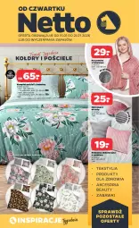 Gazetka promocyjna Netto - Od Czwartku - Gazetka - ważna od 21.01 do 21.01.2026 - strona 1 - produkty: Koc, Pościel, Poduszka dekoracyjna, Wełna, Komplet pościeli, Poduszka