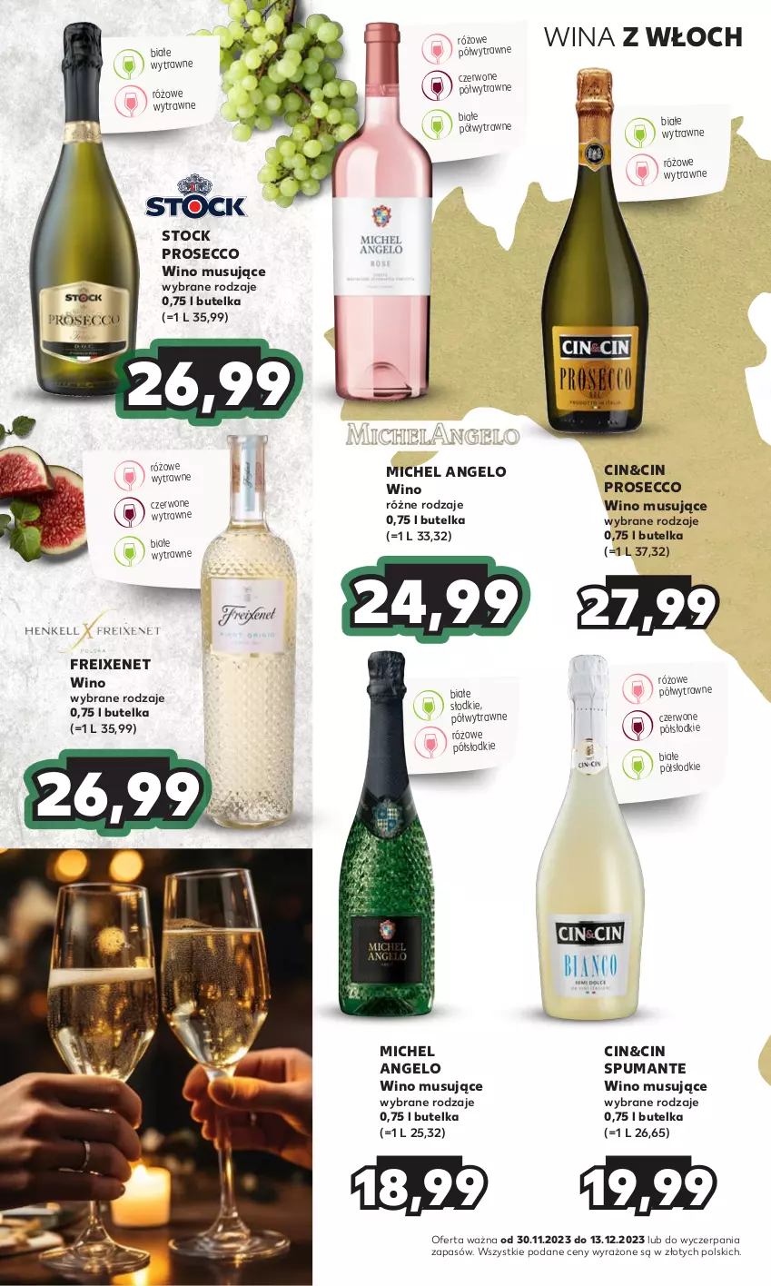 Gazetka promocyjna Kaufland - Barek Kauflandu - ważna 30.11 do 13.12.2023 - strona 14 - produkty: Mus, Prosecco, Puma, Stock, Wino, Wino musujące