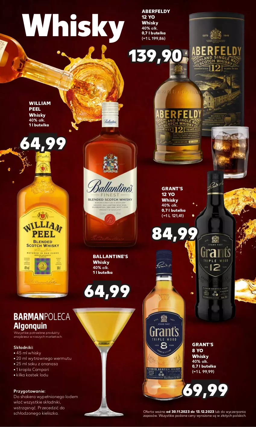 Gazetka promocyjna Kaufland - Barek Kauflandu - ważna 30.11 do 13.12.2023 - strona 8 - produkty: Ananas, Gra, LG, Sok, Stek, Whisky