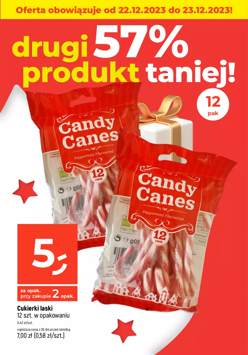 Gazetka promocyjna Dealz - NAJTAŃSZE ŚWIĘTA! - ważna 22.12 do 23.12.2023 - strona 2 - produkty: Cukier, Cukierki