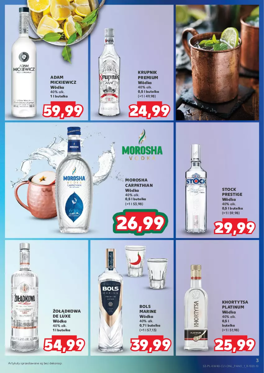 Gazetka promocyjna Kaufland - Barek Kauflandu - ważna 03.10 do 16.10.2024 - strona 3 - produkty: Bols, Krupnik, Stock, Wódka