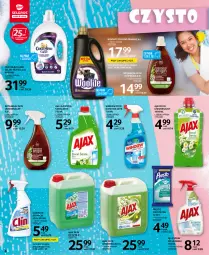 Gazetka promocyjna Selgros - Katalog Sprzątanie - Gazetka - ważna od 31.12 do 31.12.2022 - strona 4 - produkty: Płyn do prania, Coccolino, Ajax, Clin, Woolite, Presto, Chusteczki, Płyn do mycia, Płyn do szyb