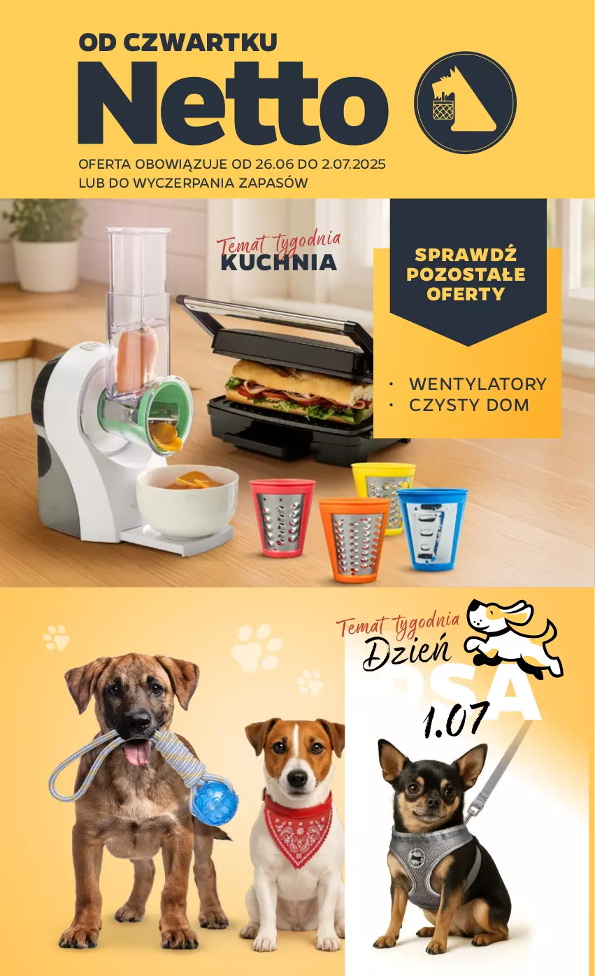 Gazetka promocyjna Netto - Od Czwartku Przemysłowa - ważna 26.06 do 02.07.2025 - strona 1 - produkty: Kuchnia