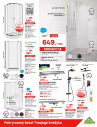 Gazetka promocyjna Leroy Merlin - Nowe Wnętrze - Gazetka - ważna od 26.10 do 26.10.2021 - strona 25 - produkty: Bateria umywalkowa, Ser, Papier, Szafka pod umywalkę, Stojak, Słupek, Termos, Szczotka, Kosz, Klej, Tran, Lack, Szafka, Mydelniczka, Bateria, Brodzik, Kubek, Umywalka, Dozownik, Drzwi, Lustro, Pokrywa, Dozownik mydła