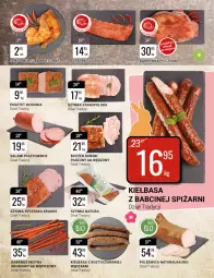 Gazetka promocyjna Bi1 - Wielkanoc pełna smaku - Gazetka - ważna od 29.03 do 29.03.2022 - strona 7 - produkty: Polędwica, Krakus, Salami, Pasztet, Szynka, Piast, Boczek, Kabanos, Kiełbasa