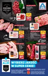 Gazetka promocyjna Aldi - Farmer ALDIK poleca świeże owoce i warzywa - Gazetka - ważna od 22.02 do 22.02.2025 - strona 7 - produkty: Piec, Kurczak, Mięso wołowe, Mięso mielone, Mięso mielone z łopatki wieprzowej, Por, Filet z piersi kurczaka, Polędwiczka wieprzowa, Stek, Mięsne specjały, Mięso