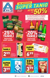 Gazetka promocyjna Aldi - COŚ na weekend - Gazetka - ważna od 24.02 do 24.02.2024 - strona 1 - produkty: Piwa, Ser, Gra, Królewski, Jaja, Jacobs, Mleko, Fa