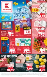 Gazetka promocyjna Kaufland - OFERTA TYGODNIA - Gazetka - ważna od 17.02 do 17.02.2021 - strona 1 - produkty: Kurczak, Ser, Rum, Gin, 7up, Papier, Karkówka wieprzowa, Cytryny, Mirinda, Raffaello, Mlekovita, Papier toaletowy, Pepsi, Czekolada, Napój gazowany, Bukiet, Masło, Napój, Milka, Kokos, Mleko, Fa