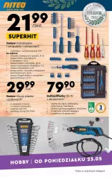 Gazetka promocyjna Biedronka - Okazje tygodnia - Gazetka - ważna od 08.06 do 08.06.2022 - strona 17 - produkty: Przewód, Wkręt, Szlifierka, Zestaw kluczy, Metro