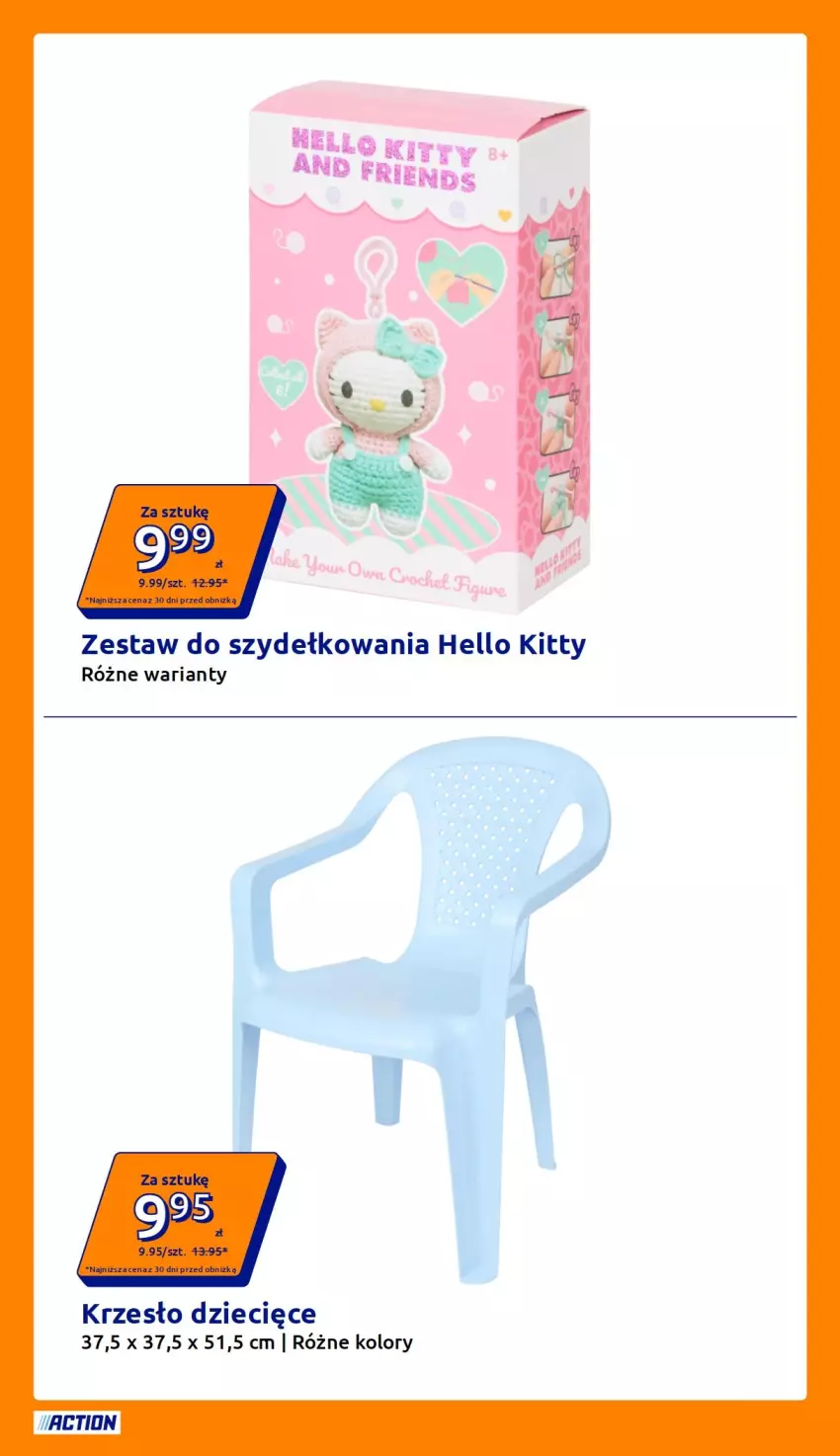 Gazetka promocyjna Action - Gazetka tydzień 32 2026 - ważna 05.08 do 11.08.2026 - strona 11 - produkty: Dzieci, Krzesło