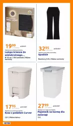 Gazetka promocyjna Action - Gazetka tydzień 32 2026 - Gazetka - ważna od 11.08 do 11.08.2026 - strona 33 - produkty: Kosz, Pojemnik, Spodnie, Lampa, Lampa ścienna