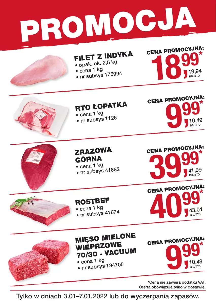 Gazetka promocyjna Makro - [Oferta specjalna] Dostawa - TOP20 produktów - ważna 03.01 do 07.01.2022 - strona 2 - produkty: Rostbef