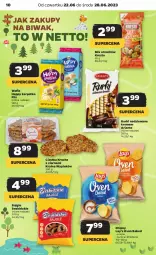 Gazetka promocyjna Netto - Artykuły spożywcze - Gazetka - ważna od 28.06 do 28.06.2023 - strona 10 - produkty: Ciastka, Beskidzki, Chipsy, Karp, Wafle, Bajgle, Rurki, Lay’s