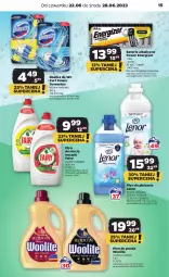 Gazetka promocyjna Netto - Artykuły spożywcze - Gazetka - ważna od 28.06 do 28.06.2023 - strona 15 - produkty: Płyn do prania, Domestos, Do mycia naczyń, Energizer, Płyn do mycia naczyń, Woolite, Płyn do płukania, Baterie alkaliczne, Kostka do wc, Fairy, Płyn do mycia, Lenor, Fa