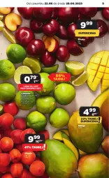 Gazetka promocyjna Netto - Artykuły spożywcze - Gazetka - ważna od 28.06 do 28.06.2023 - strona 5 - produkty: Morela, Limonka, Mango