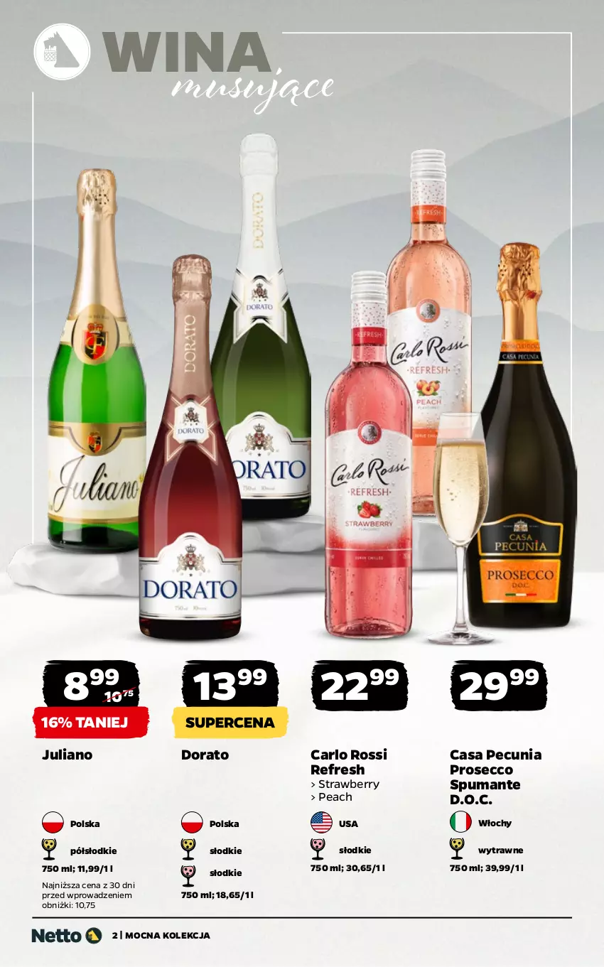 Gazetka promocyjna Netto - Alkohole - Mocne - ważna 02.03 do 14.03.2026 - strona 2 - produkty: Carlo Rossi, Mus, Prosecco, Puma