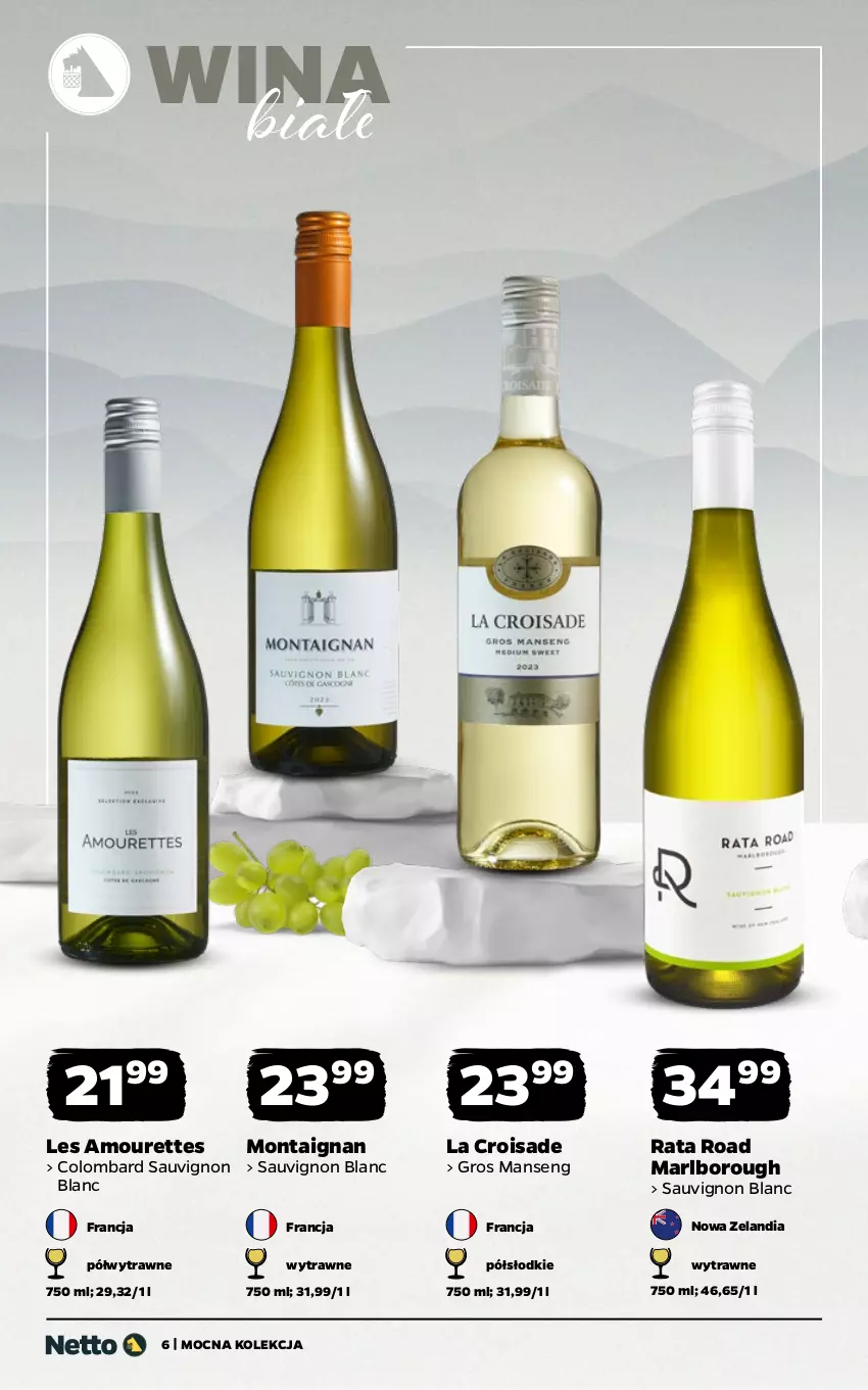Gazetka promocyjna Netto - Alkohole - Mocne - ważna 02.03 do 14.03.2026 - strona 6 - produkty: Sauvignon Blanc