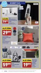 Gazetka promocyjna Aldi - Pełny katalog - Gazetka - ważna od 12.02 do 12.02.2022 - strona 38 - produkty: Odkurzacz, Wycieraczka, Poduszka dekoracyjna, Poszewka, Disney, Torba, Poduszka, Akumulator