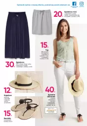 Gazetka promocyjna Pepco - Dobrane pary - Gazetka - ważna od 19.05 do 19.05.2021 - strona 7 - produkty: Spódnica, Top, Sok, Sandał, O nas, Mars, Spodnie, Fa