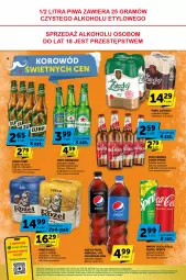 Gazetka promocyjna ABC - Gazetka - ważna od 23.01 do 23.01.2024 - strona 4 - produkty: Piwo, 7up, Mirinda, Heineken, Coca-Cola, Tera, Warka, Pepsi, Fanta, Sprite, Napój, Kozel, Fa