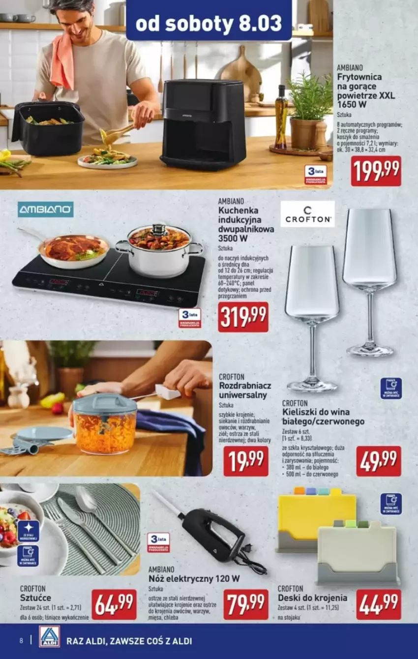 Gazetka promocyjna Aldi - ważna 05.03 do 22.03.2025 - strona 12 - produkty: Chleb, Gra, Kosz, Orka, Por, Rozdrabniacz, Stojak