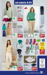 Gazetka promocyjna Aldi - Gazetka - ważna od 22.03 do 22.03.2025 - strona 3 - produkty: Sweter, Por, Finish, Sneakersy, Karp, Kamizelka, Wełna, Spodnie, Piżama, Fa