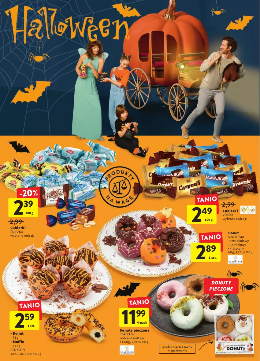 Gazetka promocyjna Intermarche - Gazetka Intermarche - ważna 27.10 do 02.11.2022 - strona 6 - produkty: Cukier, Cukierki, Donut, Nuty, Piec