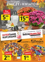 Gazetka promocyjna Intermarche - Gazetka Intermarche - Gazetka - ważna od 02.11 do 02.11.2022 - strona 1 - produkty: Cukier, Chryzantema, Wawel, Znicz, Cukierki