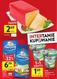 Gazetka promocyjna Intermarche - Gazetka Intermarche - Gazetka - ważna od 02.11 do 02.11.2022 - strona 10 - produkty: Jogurt naturalny, Sok, Ser, Gin, Zott, Jogurt, Zott Primo, Podravka, Vegeta