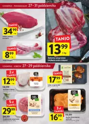 Gazetka promocyjna Intermarche - Gazetka Intermarche - Gazetka - ważna od 02.11 do 02.11.2022 - strona 21 - produkty: Polędwiczka wieprzowa, Kaczka, Golonka z indyka, Kaczka faszerowana, Udziec wołowy, Jabłka, Fa